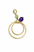 Charm Idee Preziose dal 1987 Woman in Yellow Gold Pietre dure IP.CHK18G/144